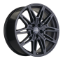 Легковой диск Khomen Wheels KHW1904 9,5x19 5x112 ET40 66,6 Black Matt