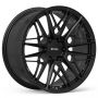 Легковой диск Skill Wheels SV107 10x22 5x150 ET45 110,1 чёрный + полированные спицы