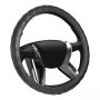 Оплетка на руль Azard OPLS0721 L 40 см экокожа черный